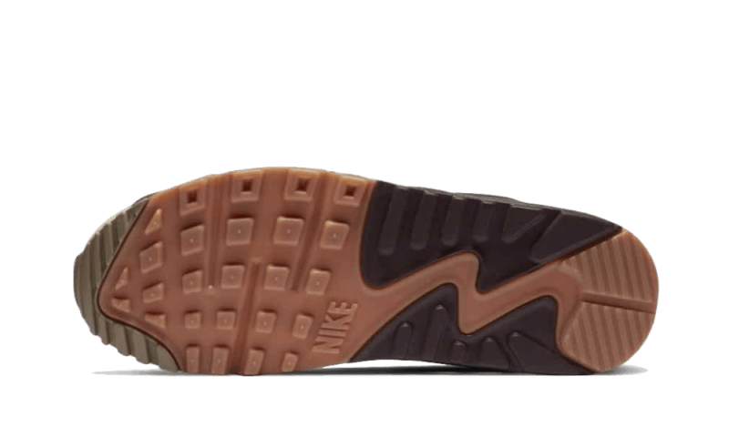 Overkicks - Nike Air Max 90 Cuban Link Velvet Brown (CZ0469-200) - detalle suela