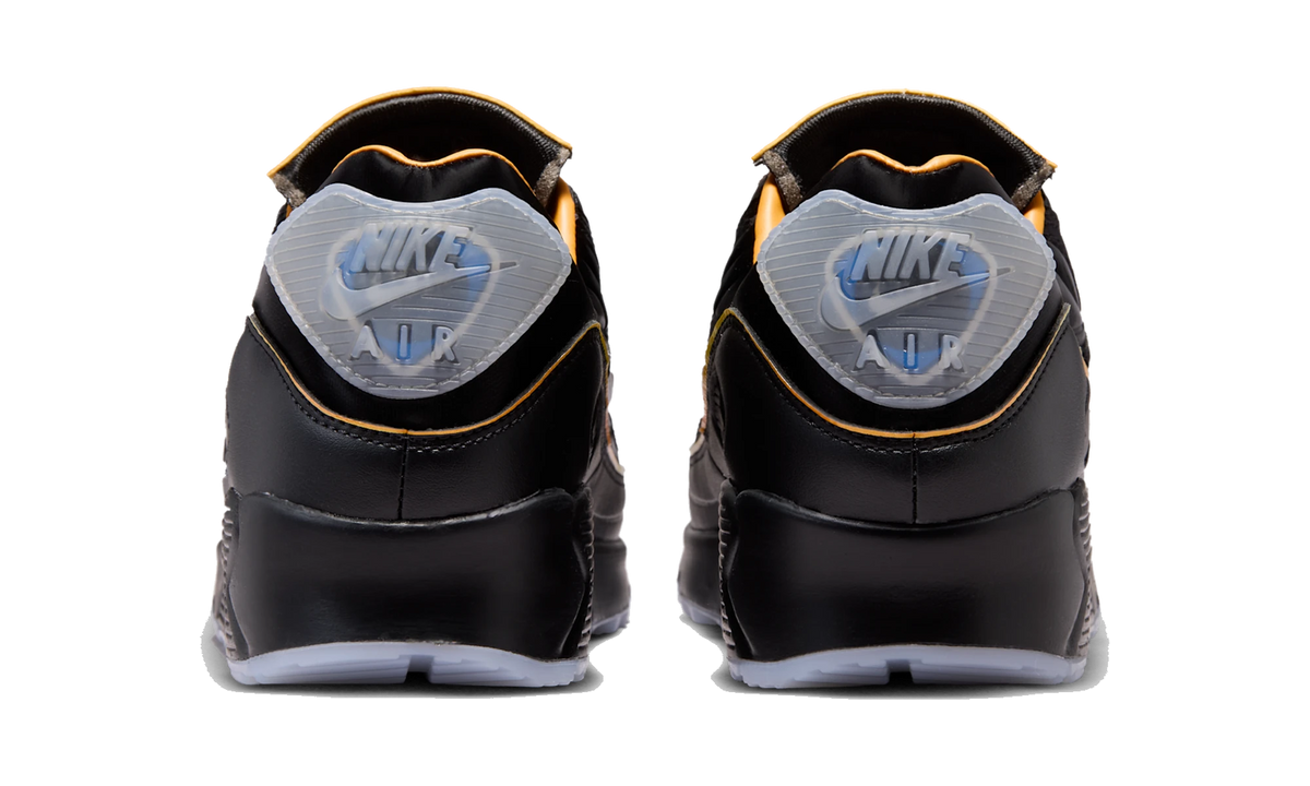 Overkicks - Nike Air Max 90 Dark Cinder Mercurial Vapor 1 (IR5903-010) - detalle talón