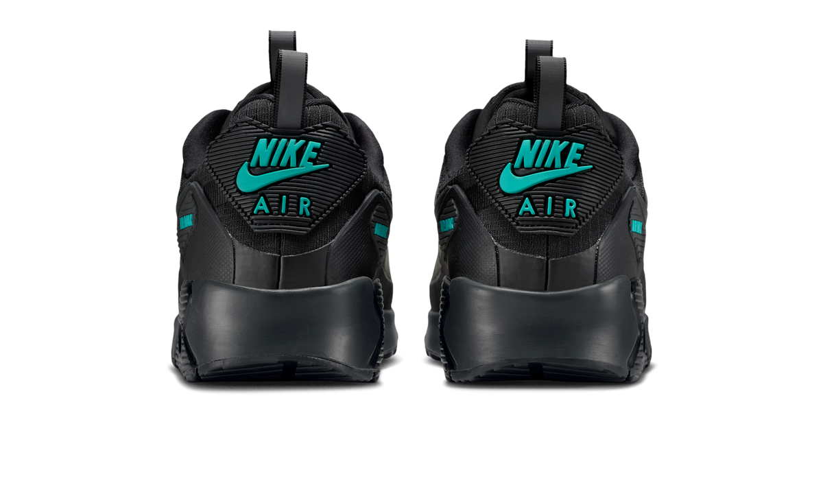 Overkicks - Nike Air Max 90 Drift Black Dusty Cactus (IO1908-010) - detalle talón