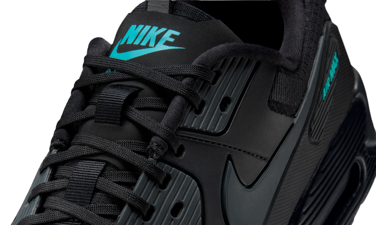 Overkicks - Nike Air Max 90 Drift Black Dusty Cactus (IO1908-010) - detalle lateral interior