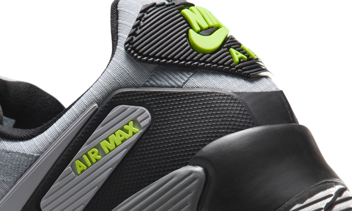Overkicks - Nike Air Max 90 Drift Cool Grey Volt (IO1908-065) - detalle