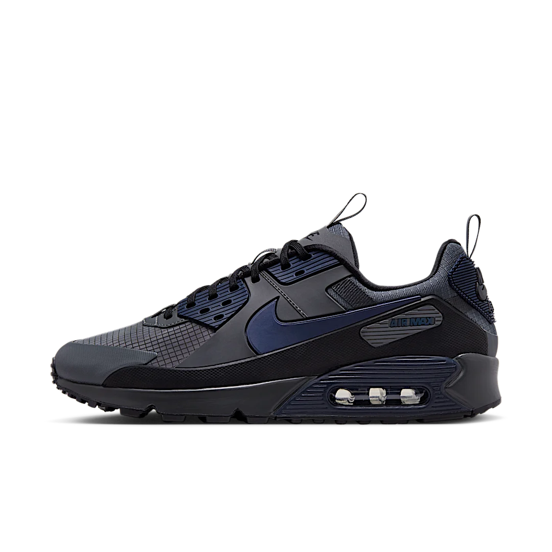 Overkicks - Nike Air Max 90 Drift Iron Grey Black Anthracite Obsidian (FB2877-006) - vista lateral