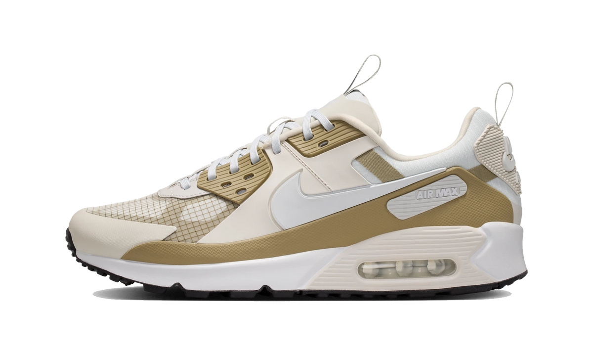 Overkicks - Nike Air Max 90 Drift Light Bone Neutral Olive (IO1908-072) - vista lateral