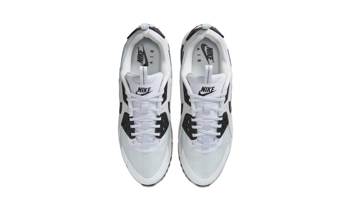 Overkicks - Nike Air Max 90 Drift Pure Platinum/Bright Crimson/Black (IV5758-043) - vista superior