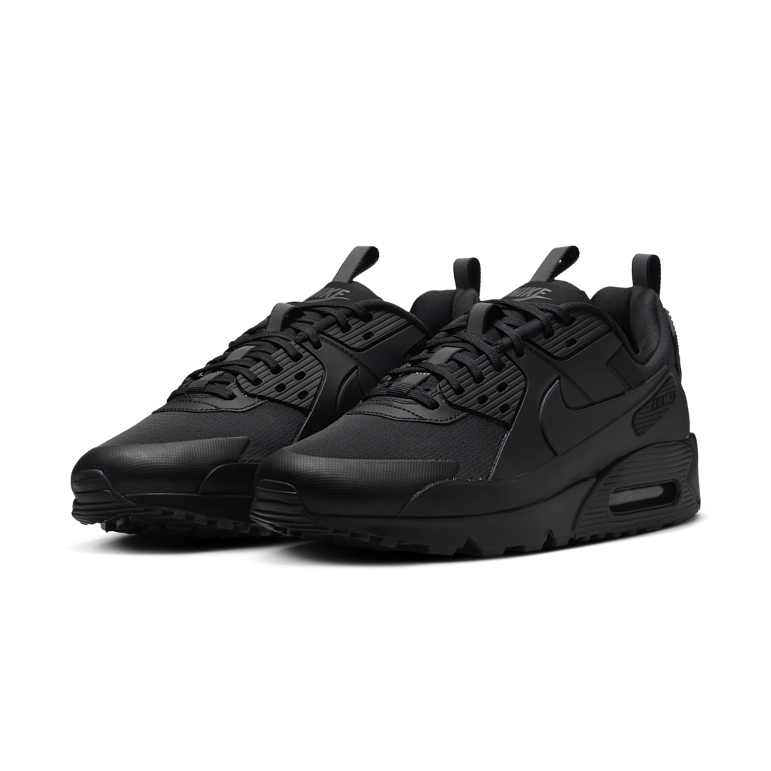 Overkicks - Nike Air Max 90 Drift Triple Black (HQ1416-001) - vista trasera
