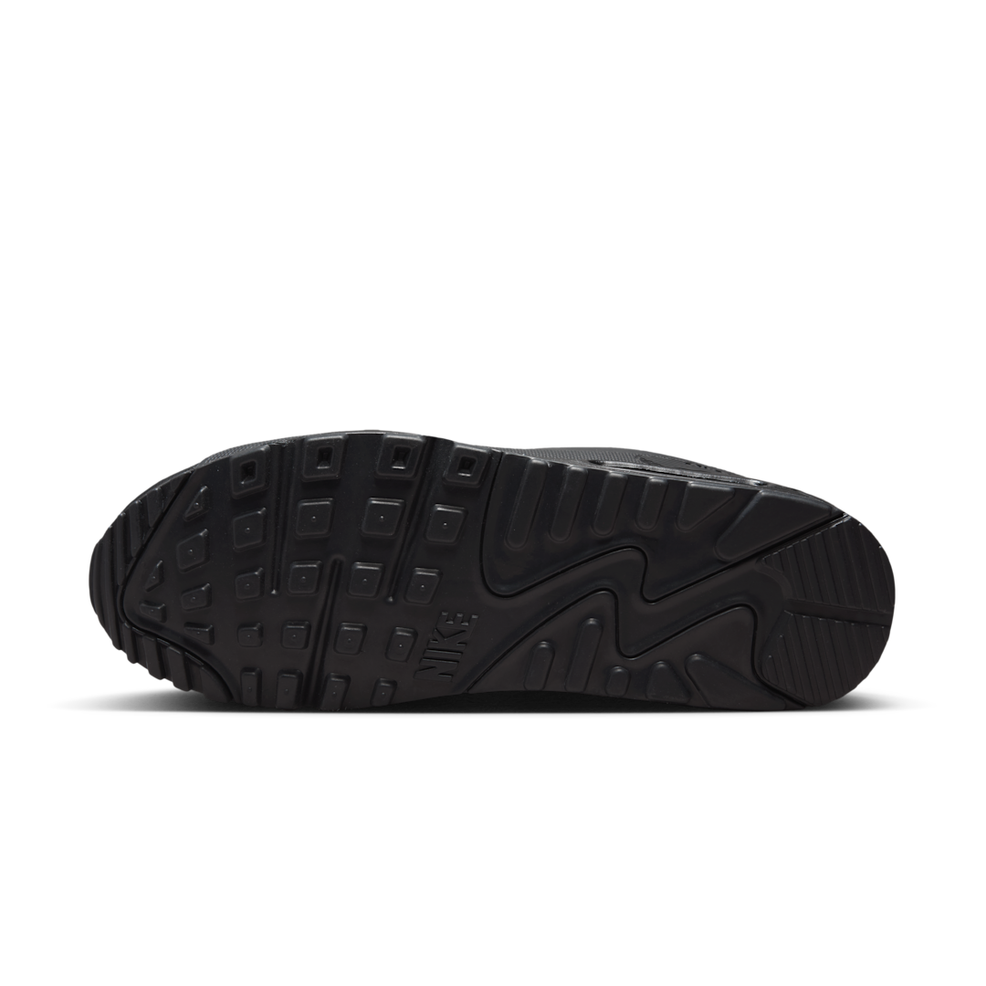 Overkicks - Nike Air Max 90 Drift Triple Black (HQ1416-001) - detalle suela