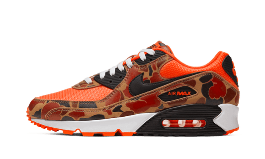 Overkicks - Nike Air Max 90 Duck Camo Orange (CW4039-800) - vista lateral