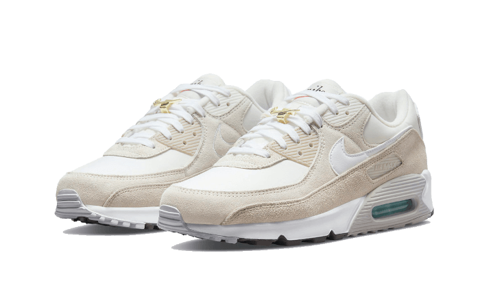 Overkicks - Nike Air Max 90 First Use Cream (DB0636-100) - vista trasera
