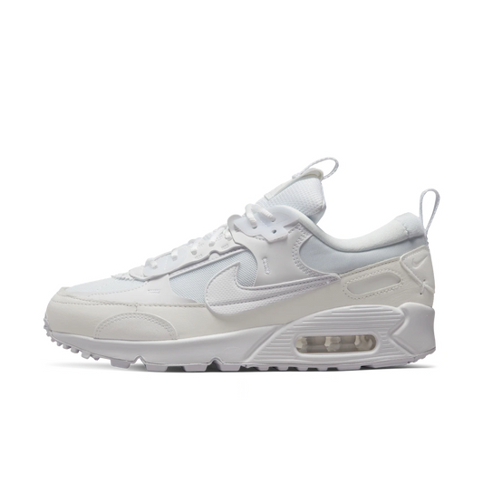 Overkicks - Nike Air Max 90 Futura Triple White (DM9922-101) - vista lateral