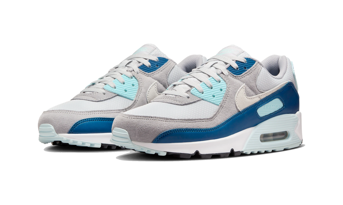 Overkicks - Nike Air Max 90 Glacier Blue (FN6958-001) - detalle talón
