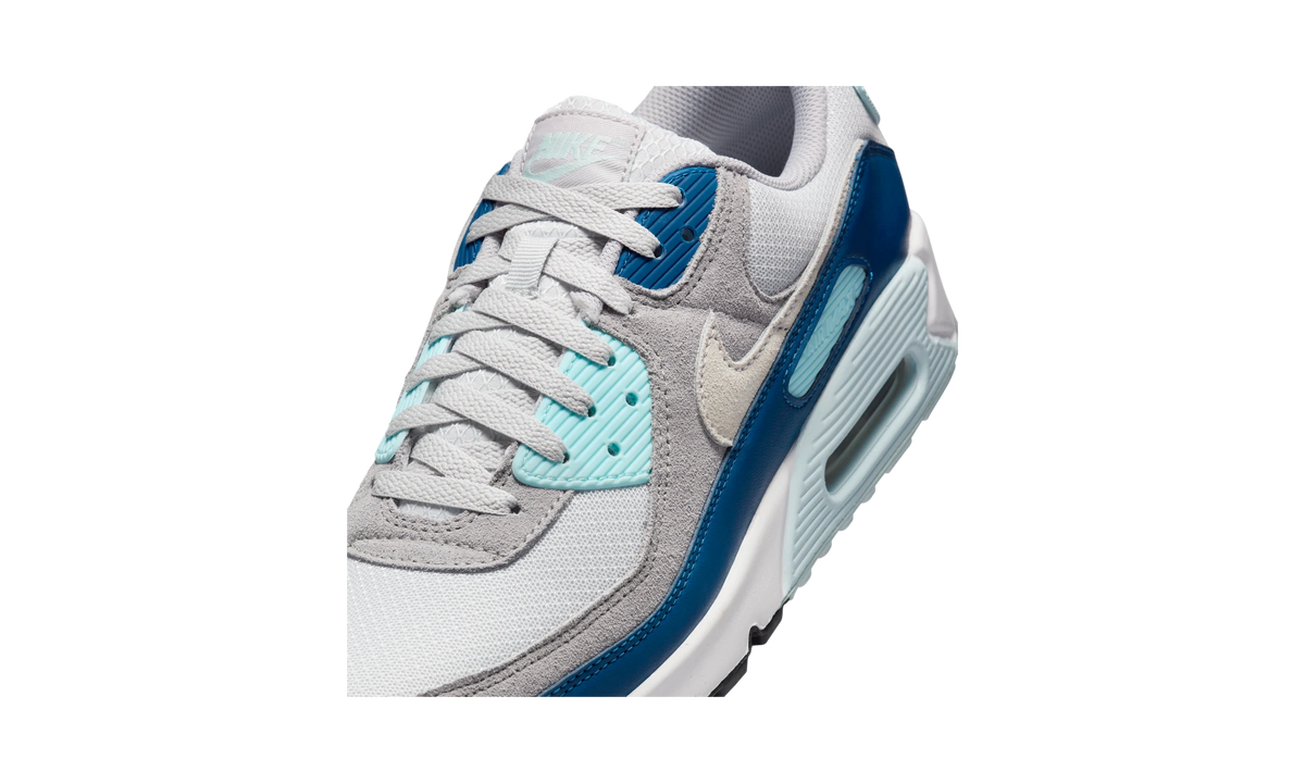 Overkicks - Nike Air Max 90 Glacier Blue (FN6958-001) - detalle lateral interior