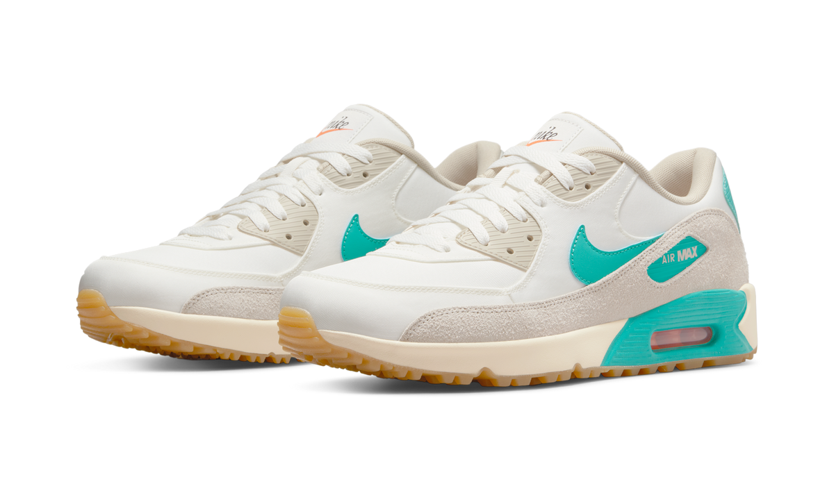 Overkicks - Nike Air Max 90 Golf Sail Washed Teal (DO6492-141) - vista trasera