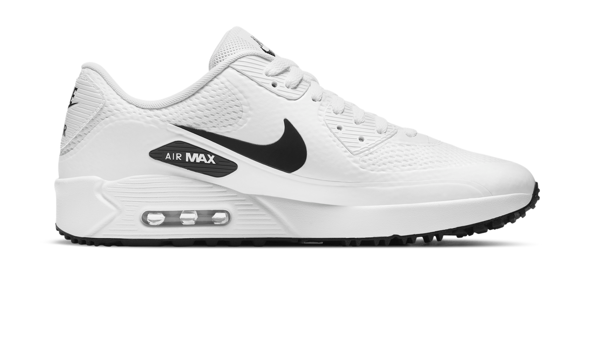 Overkicks - Nike Air Max 90 Golf White Black (CU9978-101) - detalle suela