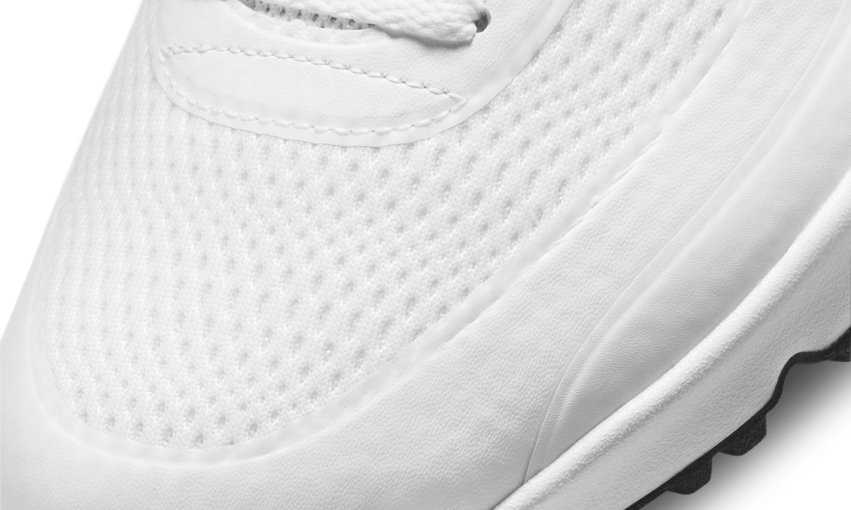 Overkicks - Nike Air Max 90 Golf White Black (CU9978-101) - detalle lateral interior