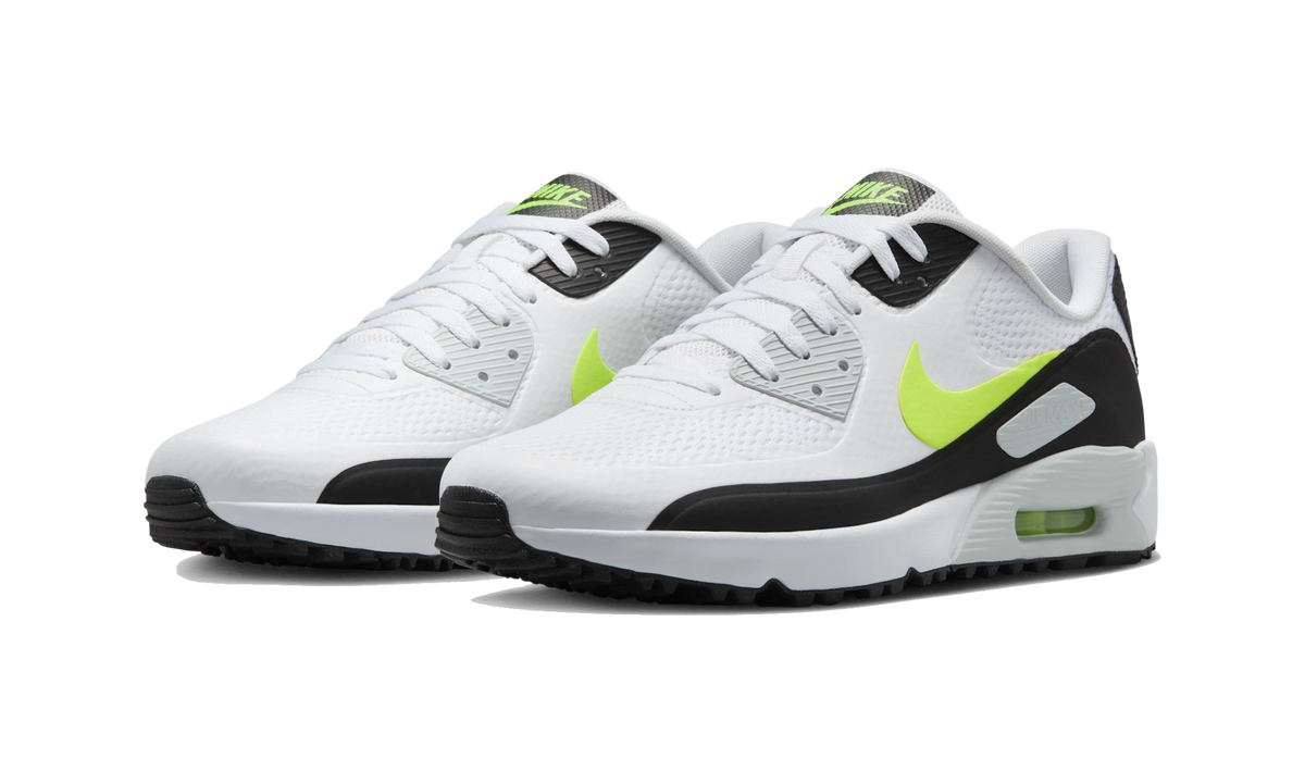Overkicks - Nike Air Max 90 Golf White Hot Lime (HV9305-103) - vista trasera