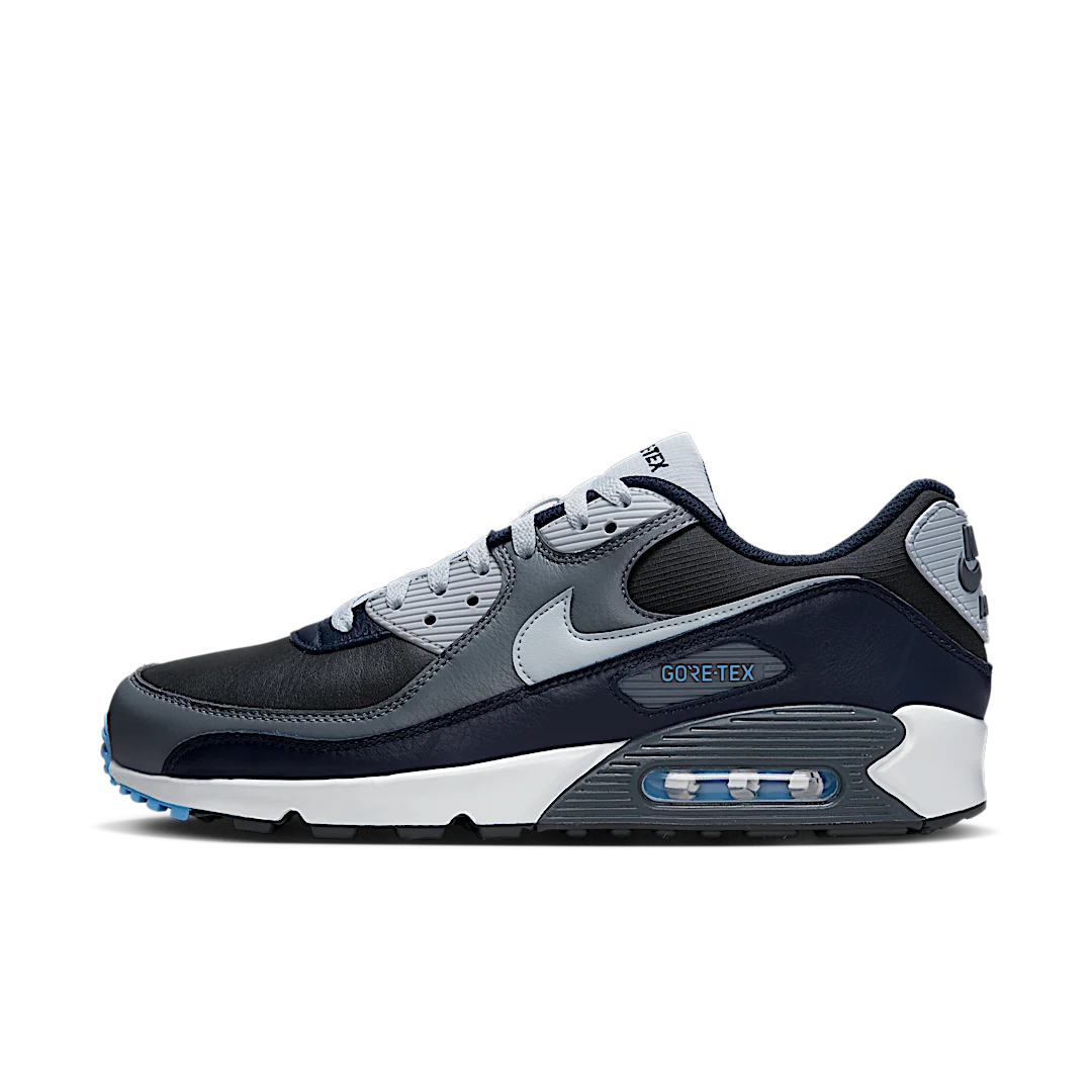 Overkicks - Nike Air Max 90 Gore-Tex Anthracite Obsidian (DJ9779-004) - vista lateral