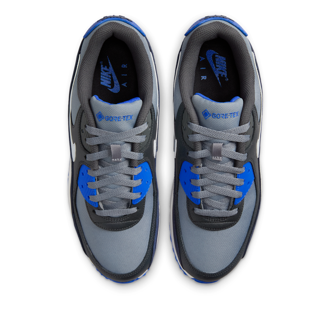 Overkicks - Nike Air Max 90 Gore-Tex Cool Grey Anthracite Obsidian Pure Platinum (FD5810-003) - par completo