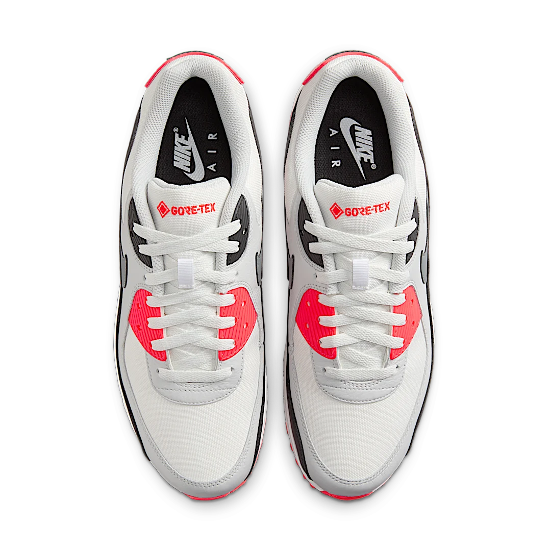 Overkicks - Nike Air Max 90 Gore-Tex Infrared (FD5810-101) - par completo