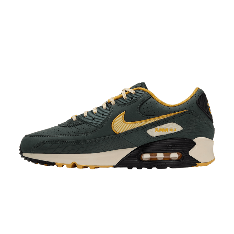 Overkicks - Nike Air Max 90 Green Bay Packers (IW1134-301) - vista lateral