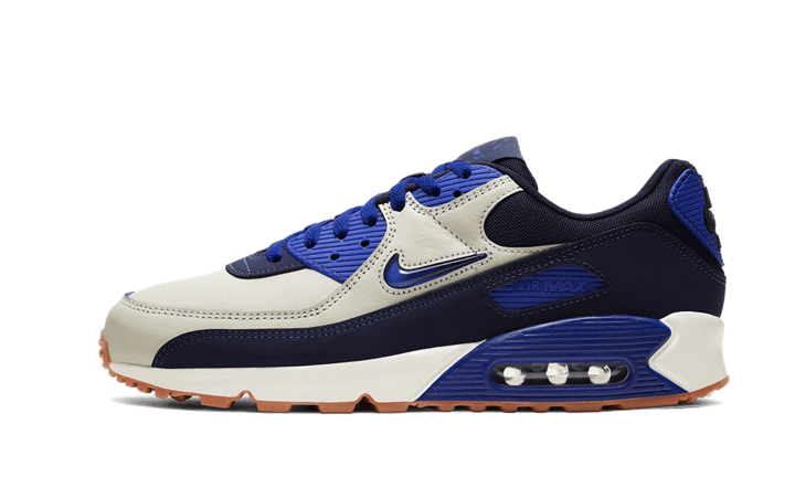 Overkicks - Nike Air Max 90 Home & Away Blue (CJ0611-102) - vista lateral