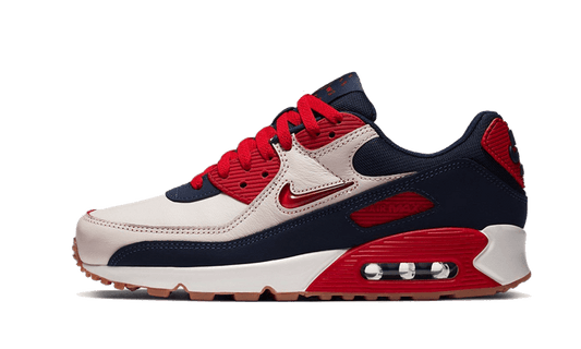 Overkicks - Nike Air Max 90 Home & Away Red (CJ0611-101) - vista lateral