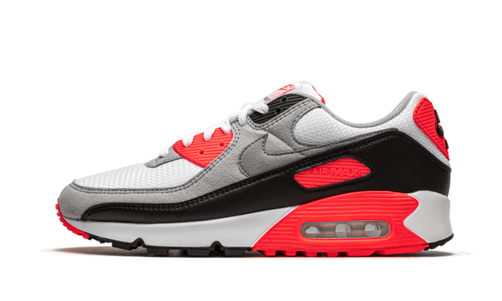 Overkicks - Nike Air Max 90 Infrared (2020) (CT1685-100) - vista lateral