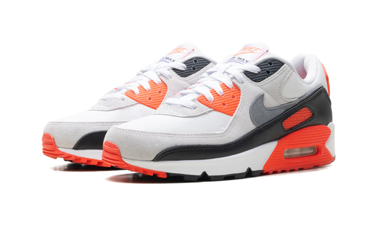 Overkicks - Nike Air Max 90 Infrared 3M (2026) (IU1055-100) - vista trasera
