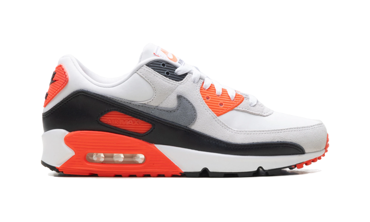 Overkicks - Nike Air Max 90 Infrared 3M (2026) (IU1055-100) - detalle talón