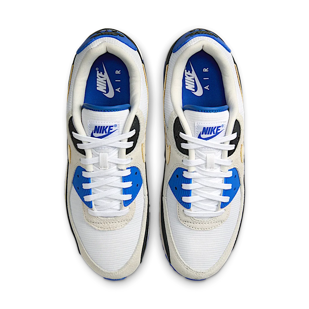 Overkicks - Nike Air Max 90 Khaki Racer Blue (HF3449-100) - par completo