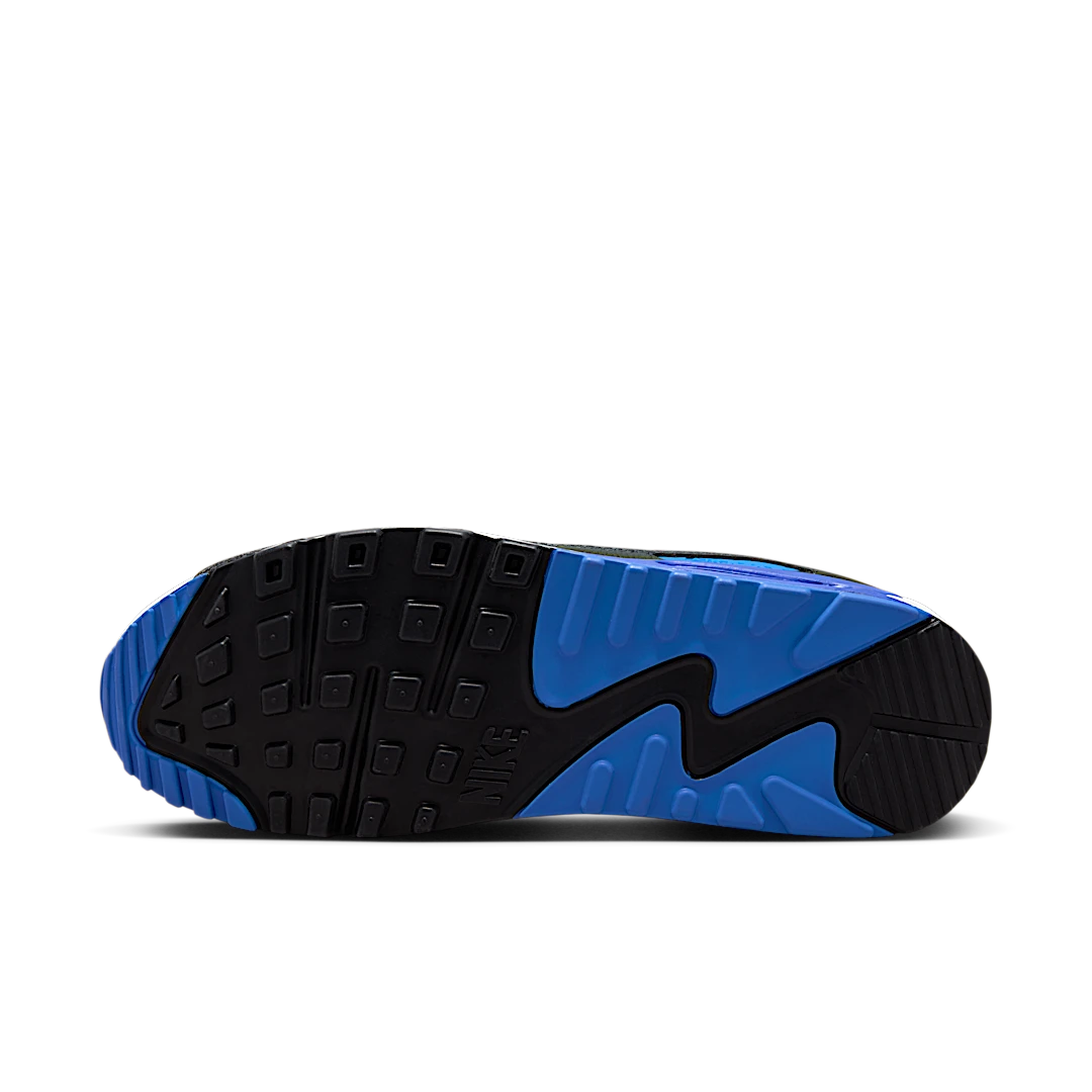 Overkicks - Nike Air Max 90 Khaki Racer Blue (HF3449-100) - detalle suela