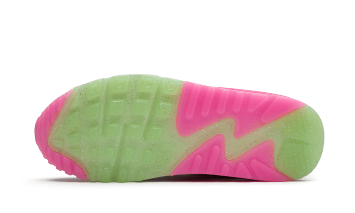Overkicks - Nike Air Max 90 LX Daisy Leopard Iridescent (CQ2559-100) - detalle suela