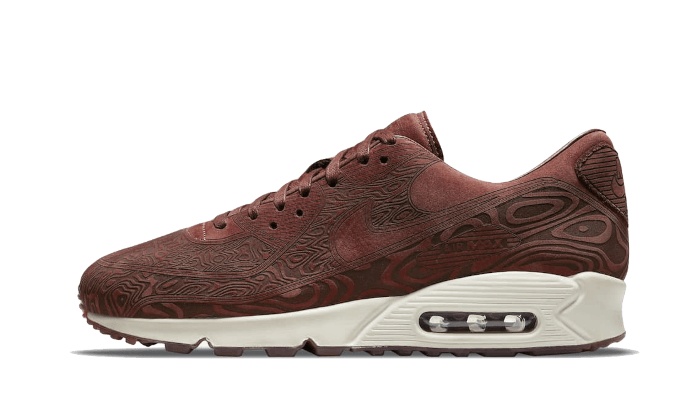 Overkicks - Nike Air Max 90 Laser Mahogany (DH4689-200) - vista lateral
