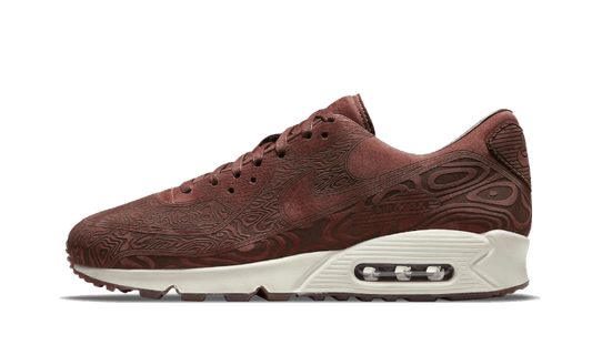 Overkicks - Nike Air Max 90 Laser Mahogany (DH4689-200) - vista lateral