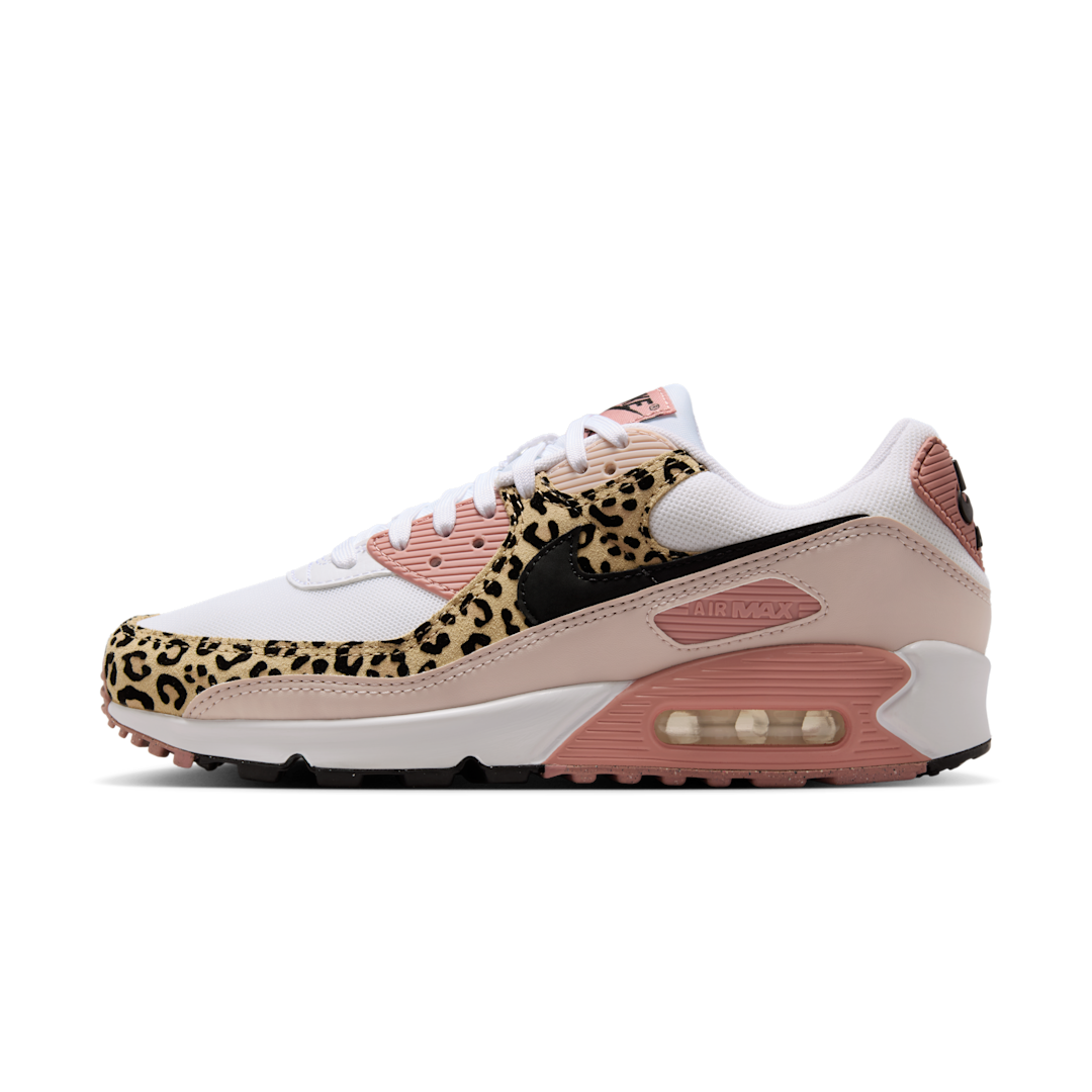 Overkicks - Nike Air Max 90 Leopard Pink (IF1619-101) - vista lateral