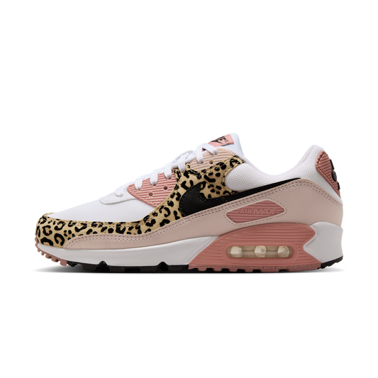 Overkicks - Nike Air Max 90 Leopard Pink (IF1619-101) - vista lateral