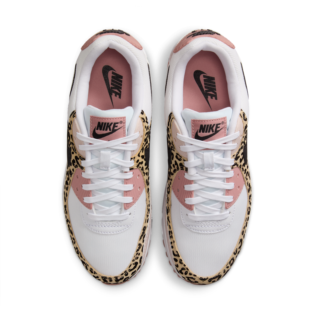 Overkicks - Nike Air Max 90 Leopard Pink (IF1619-101) - par completo