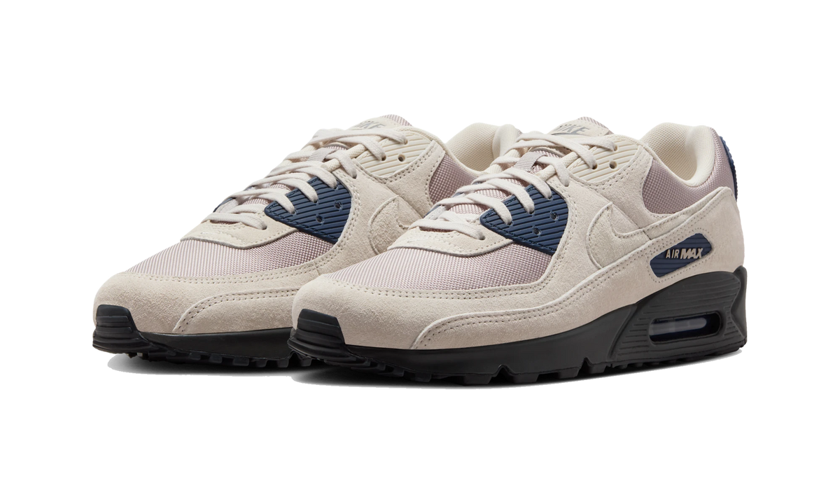 Overkicks - Nike Air Max 90 Light Orewood Brown Black (IB3077-100) - vista trasera