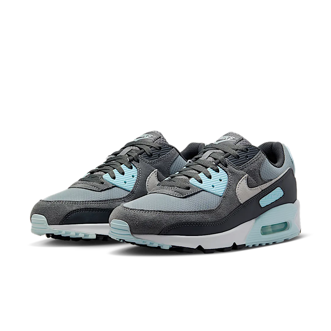 Overkicks - Nike Air Max 90 Light Pumice Smoke Grey (DM0029-009) - vista trasera