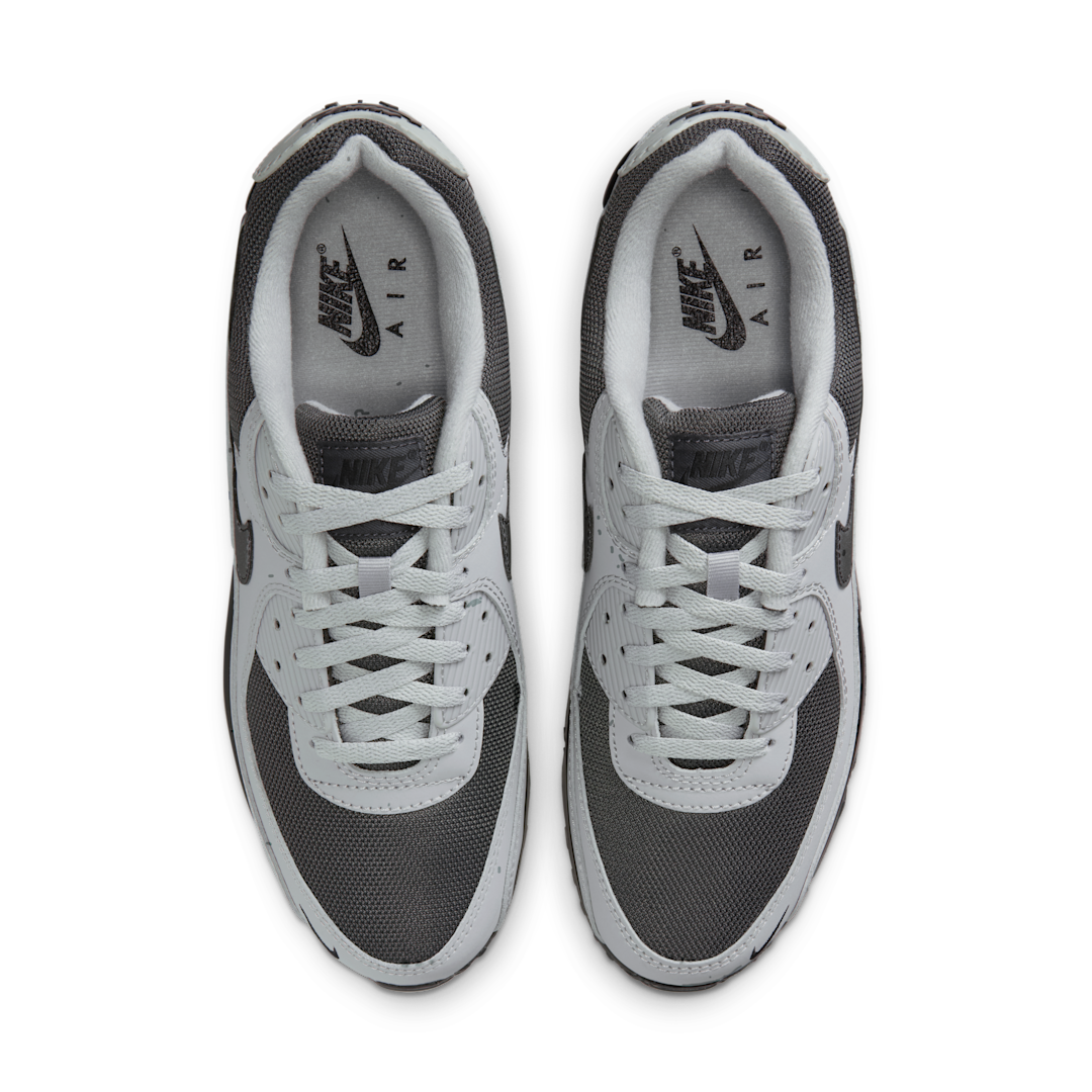 Overkicks - Nike Air Max 90 Light Smoke Grey Black (IM5989-077) - par completo