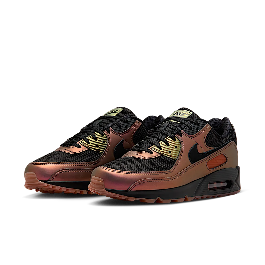 Overkicks - Nike Air Max 90 Metallic Copper (HQ4042-001) - vista trasera