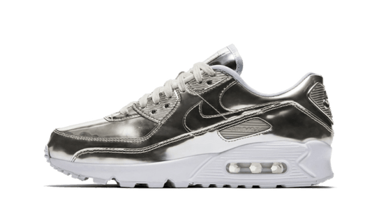 Overkicks - Nike Air Max 90 Metallic Silver (2020) (CQ6639-001) - vista lateral