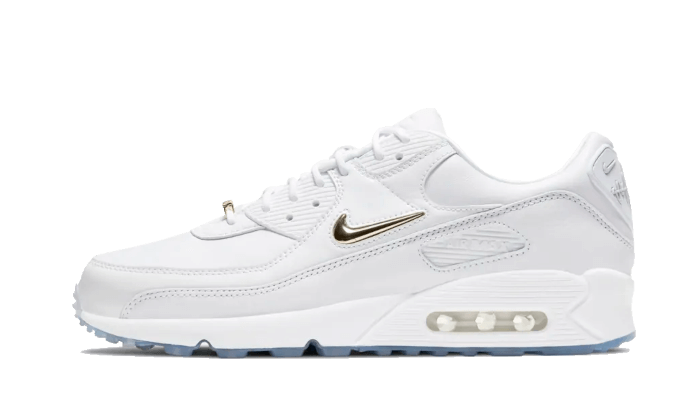 Overkicks - Nike Air Max 90 NRG Pirate Radio White (CW4070-100) - vista lateral
