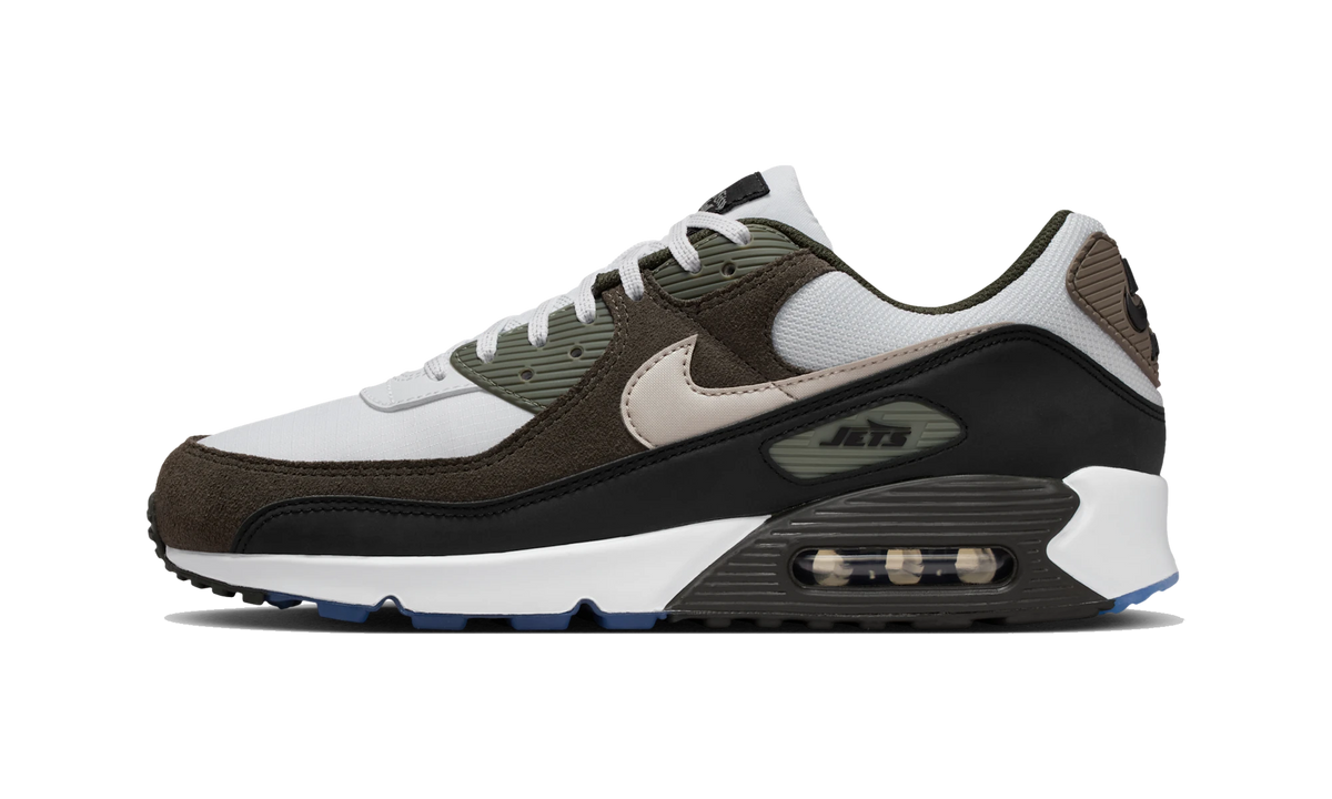 Overkicks - Nike Air Max 90 New York Jets (II7592-100) - vista lateral