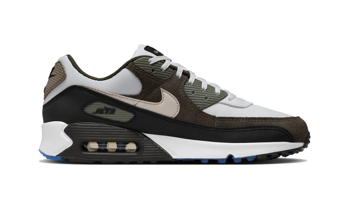 Overkicks - Nike Air Max 90 New York Jets (II7592-100) - detalle suela