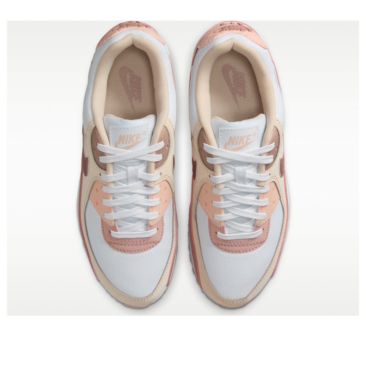 Overkicks - Nike Air Max 90 Next Nature Premium Washed Coral Particle Pink (Women's) (HQ1783-100) - imagen 2