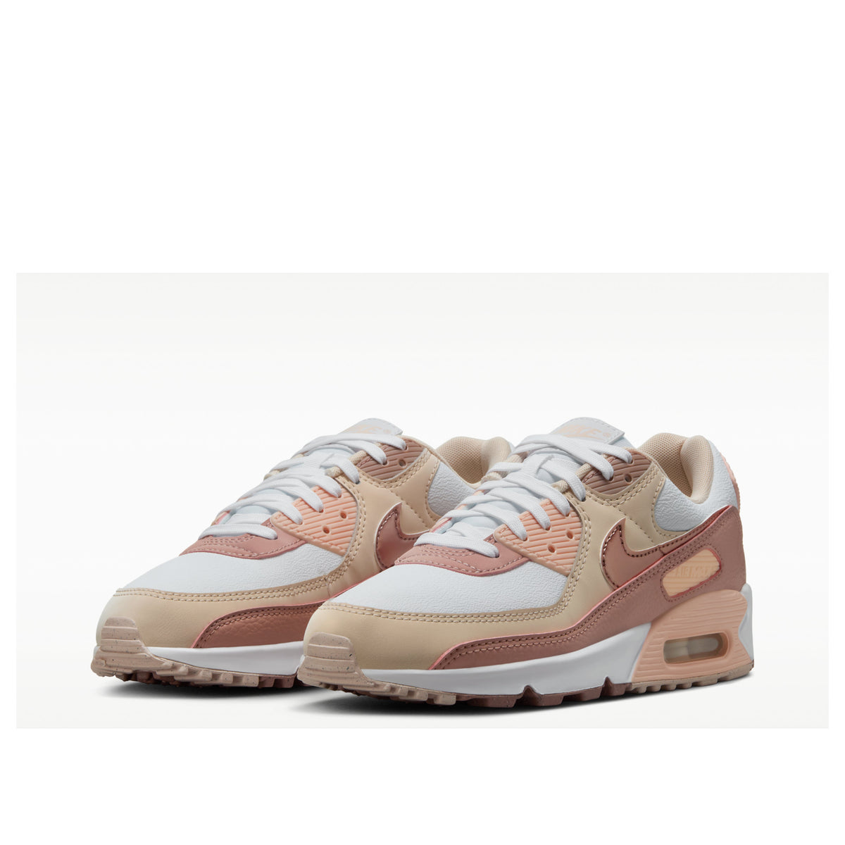 Overkicks - Nike Air Max 90 Next Nature Premium Washed Coral Particle Pink (Women's) (HQ1783-100) - imagen 4