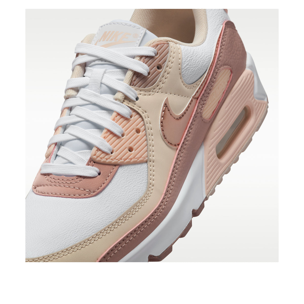 Overkicks - Nike Air Max 90 Next Nature Premium Washed Coral Particle Pink (Women's) (HQ1783-100) - imagen 5