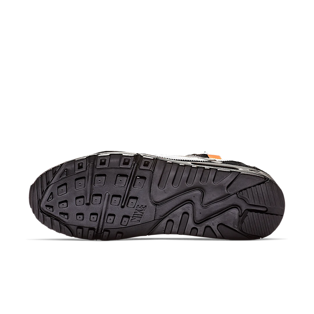 Overkicks - Nike Air Max 90 Off-White Black (AA7293-001) - detalle suela
