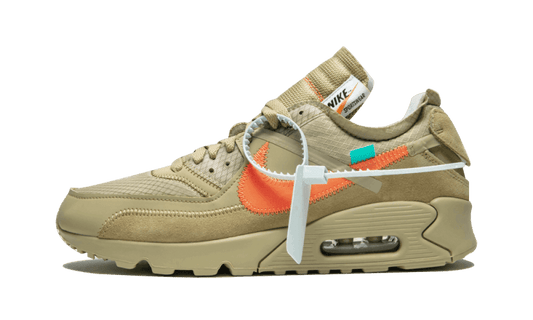 Overkicks - Nike Air Max 90 Off-White Desert Ore (AA7293-200) - vista lateral