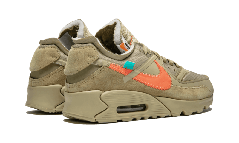 Overkicks - Nike Air Max 90 Off-White Desert Ore (AA7293-200) - par completo